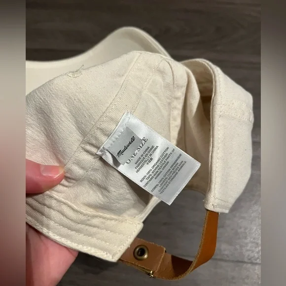 Madewell organic cotton broken in baseball cap - Picture 3 of 6